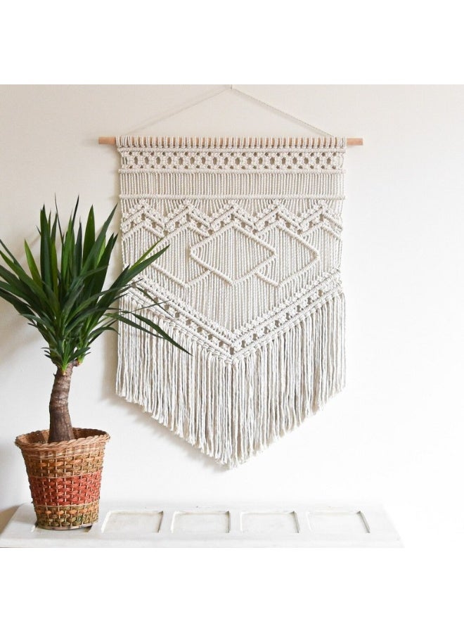 Home Gallery Macrame Pattern Wall Hanging Handmade  - Image 1