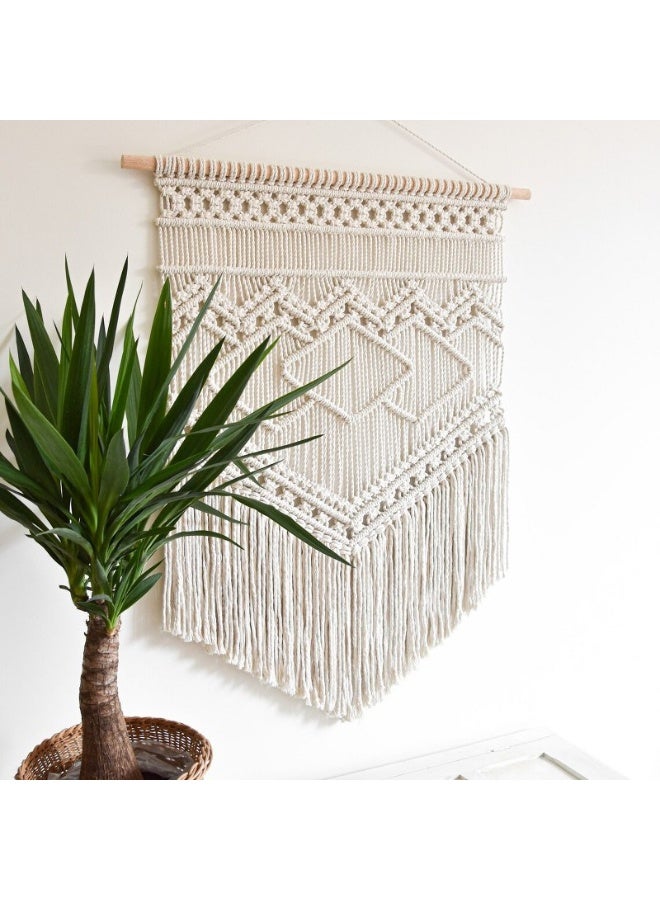 Home Gallery Macrame Pattern Wall Hanging Handmade  - Image 3