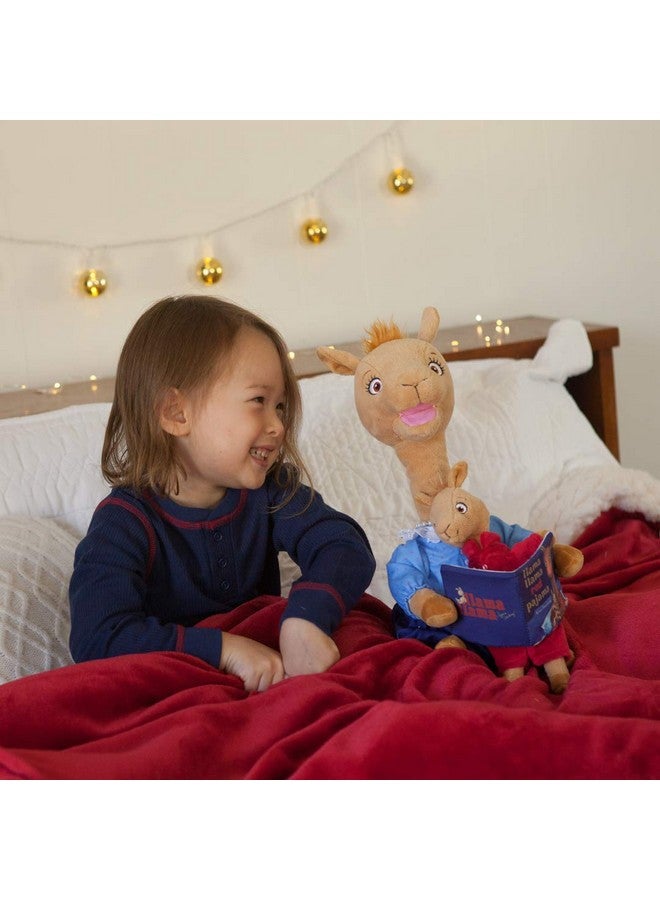 Cuddle Barn - Animated Mama Llama | Talking Stuffed Animal Plush Toy Recites Popular Children'S Book Llama Llama Red Pajama By Anna Dewdney | Head And Mouth Moves, 14" - Image 3