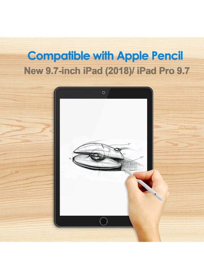 (iPad 9.7) iPad Air 2 Screen Protector for iPad (9.7-inch, 2018/2017 Model, 6th/5th Generation), iPad Air 1, iPad Air 2, iPad Pro 9.7-inch, Tempered Glass Cover - Image 3