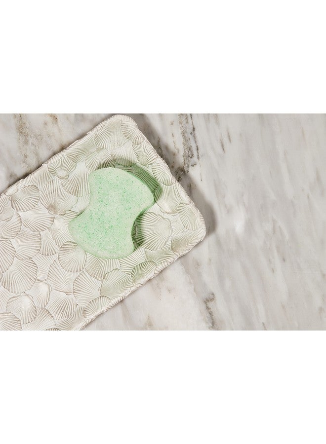 spongeables Spongables Pedi Scrub Foot Exfoliating 20+ Wash Sponge, Citron Eucalyptus, 6 Count - Image 2