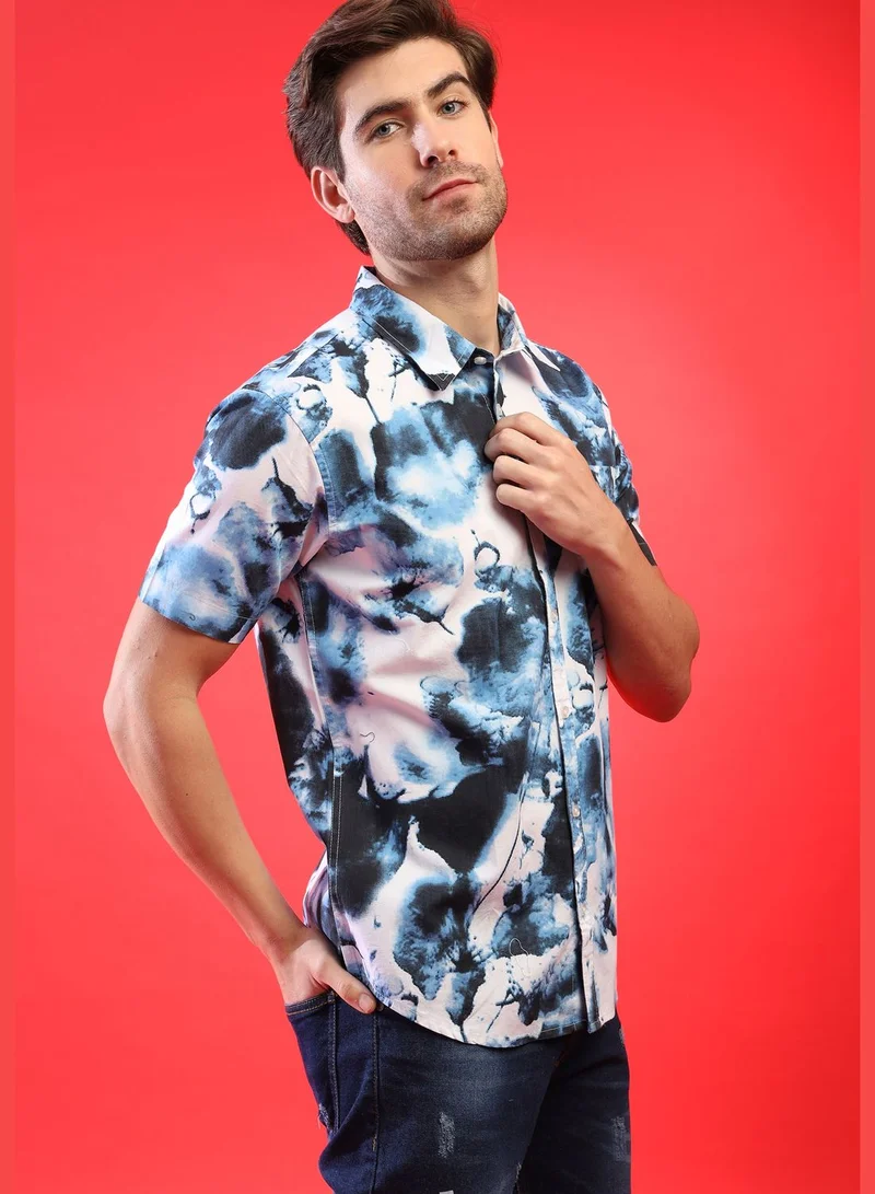 Campus Sutra Short Sleeve Shirt