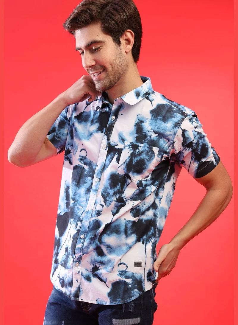 Campus Sutra Short Sleeve Shirt