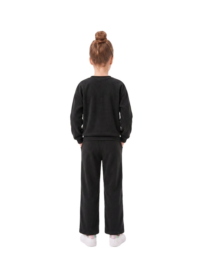 Bidani Sweetheart Cozy Lounge Set  - Black - Image 3