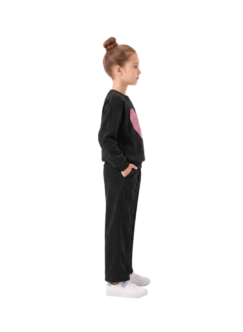 بيداني Sweetheart Cozy Lounge Set  - Black