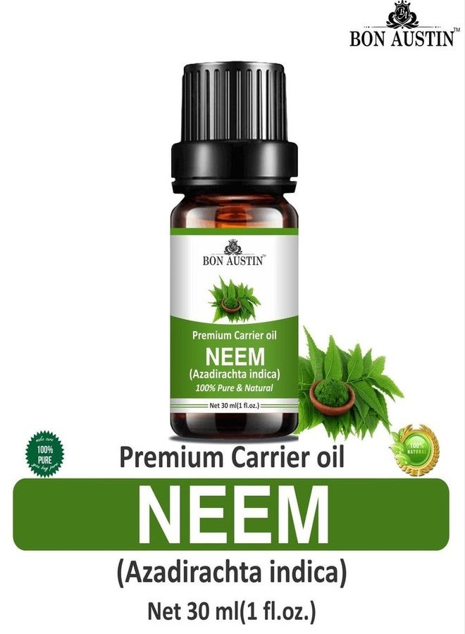 Bon Austin 100% Natural & Pure Neem Premium Carrier Oil For Men & Women - Pack of 4 Bottle of 30ml - Image 4