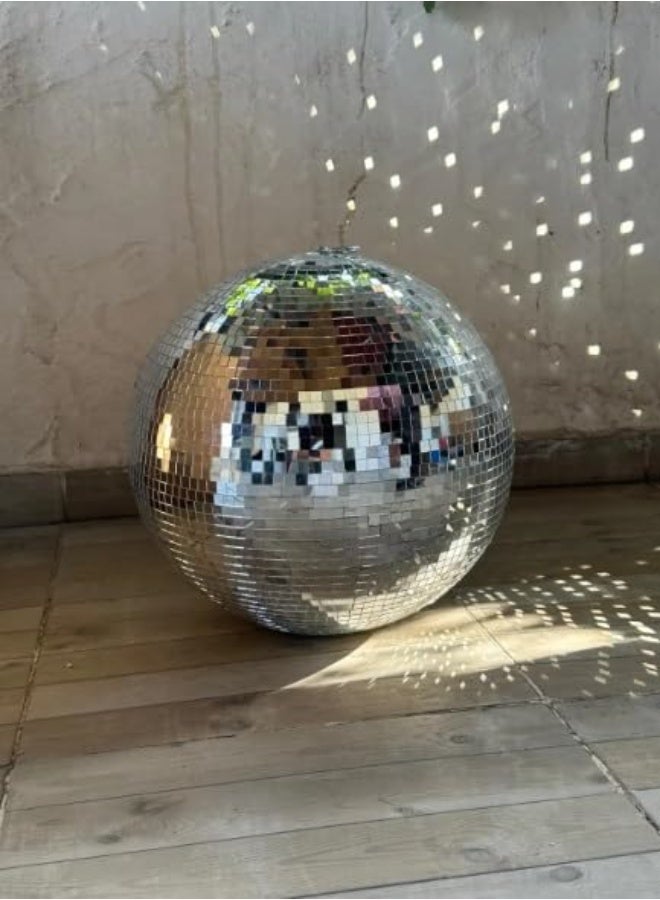 Mado Gallery Disco Ball, Mirror Ball, Ornament Ball 60 CM / 23.6 INCHES (1 Piece), Decoration for Hanging, Home Parties & DJ Dance Clubs Stage, Lighting & New Year celebrations - Image 3