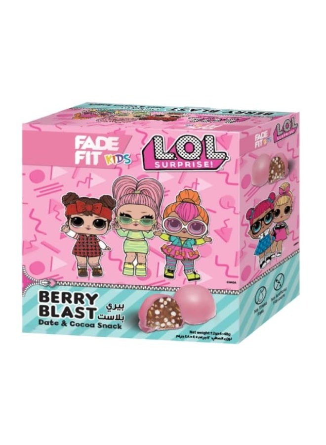 Fade Fit Kids Berry Blast- 48g (4 balls)
