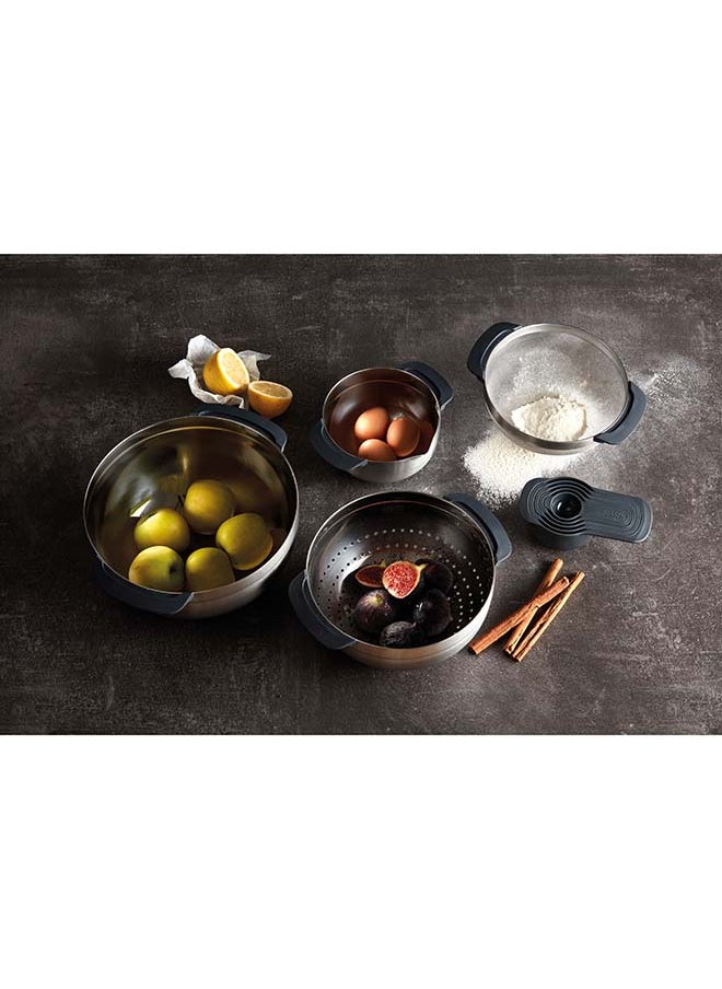 Joseph Joseph Joseph Joseph Nest food preparation Bowl  set 9 Pieces Stainless Steel  - Image 4