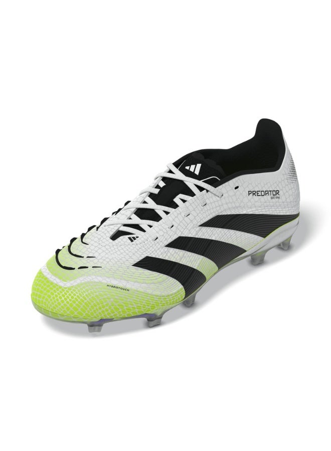 Adidas Adidas Predator Elite Fg J U White Football/Soccer Shoes For Kids - Image 1