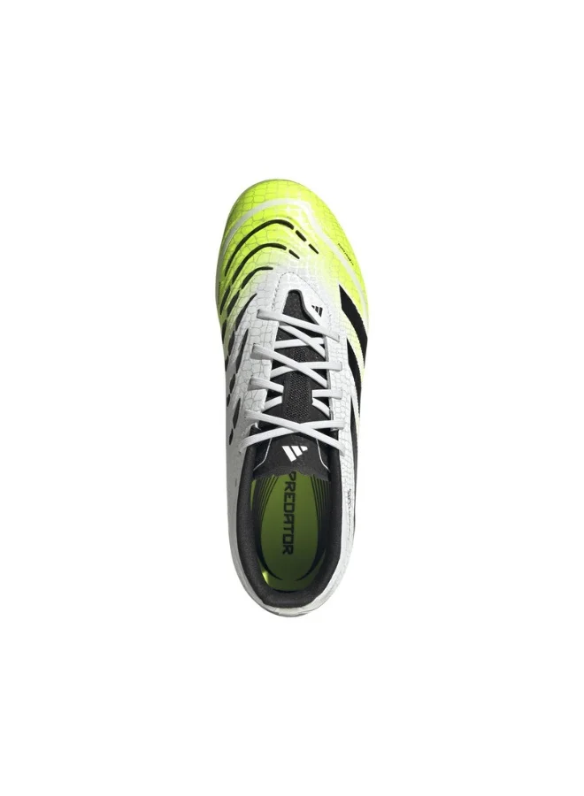 Adidas Predator Elite Fg J U White Football/Soccer Shoes For Kids