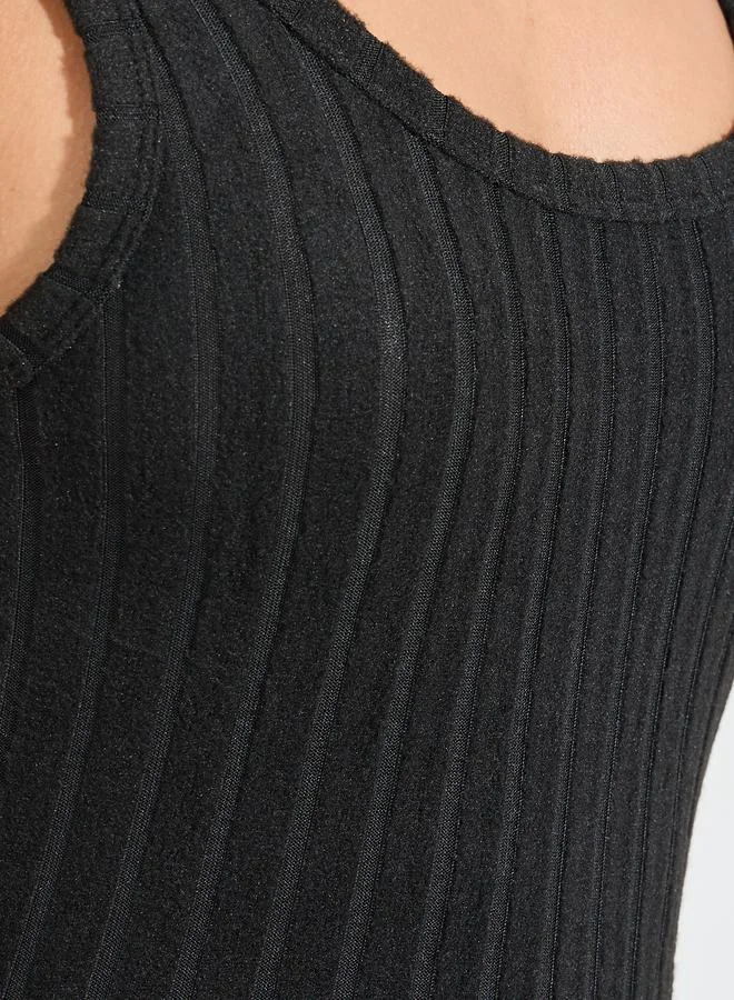 Take Two Ribbed Knit Dress