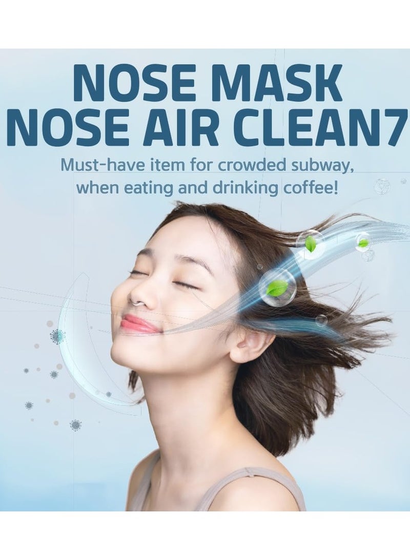 Airlab NOSE MASK Nose Air Clean 7 (High End Type) Reusable Breathable Nasal Plugs, Air Filtration for Dust, Pollution, Block Cold Air, 3EA - Image 2