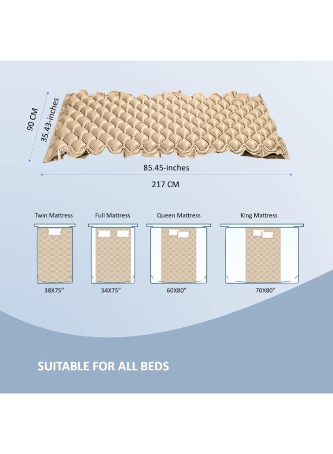 Inflatable PVC Air Mattress with Electric Air Pump, 220 × 90 × 7 cm, Comfortable Air Cushion Mattress for Home Use - Image 5