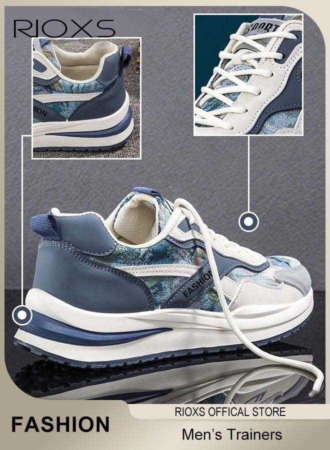 RIOXS Men's Trainers Shoes, Athletic Shoes For Men, Fashion Sports Shoes,  Breathable Sneakers, Comfort Fitness Shoes For Running Jogging Walking And Daily Wear  - Image 4