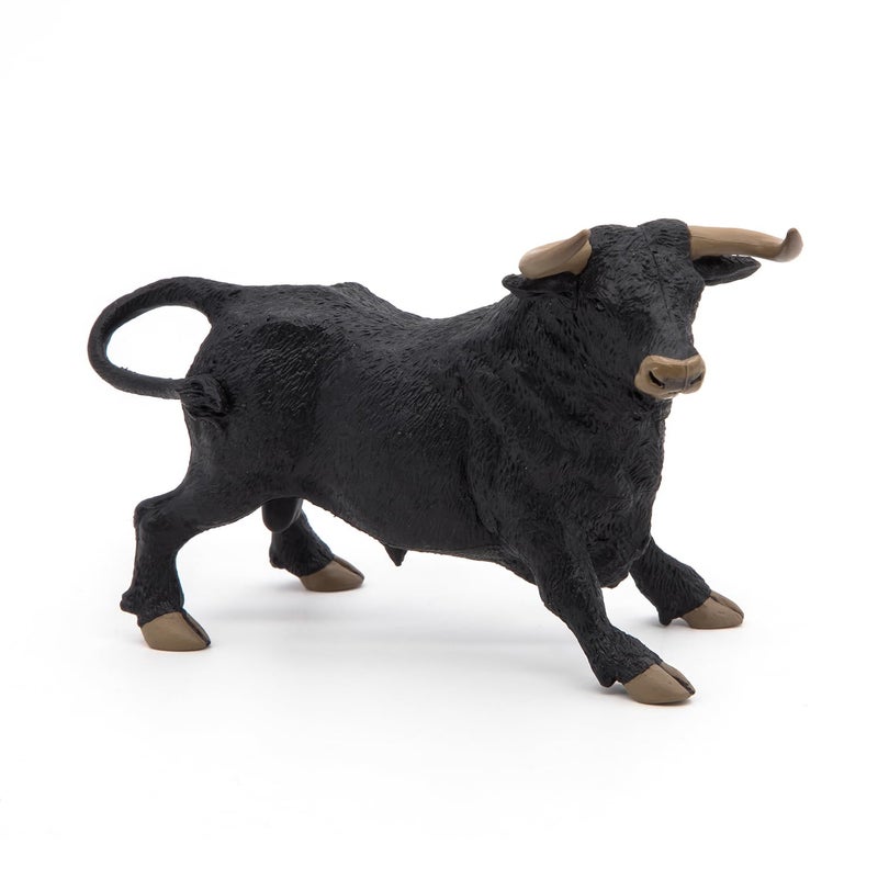 Papo -Hand-Painted - Figurine -Farmyard Friends -Andalusian bull -51050 - Collectible - For Children - Suitable for Boys and Girls - From 3 years old - Image 3