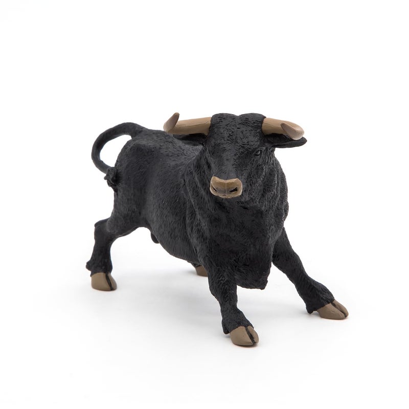 Papo -Hand-Painted - Figurine -Farmyard Friends -Andalusian bull -51050 - Collectible - For Children - Suitable for Boys and Girls - From 3 years old - Image 4