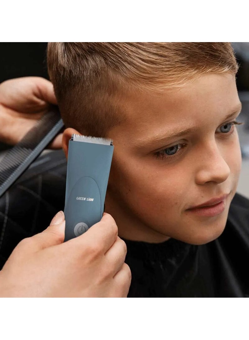 GREEN LION Baby Hair Clipper 600mAh / Hair Trimmer / Baby Hair Grooming Kit / Kids Hair Trimmer - Green - Image 3