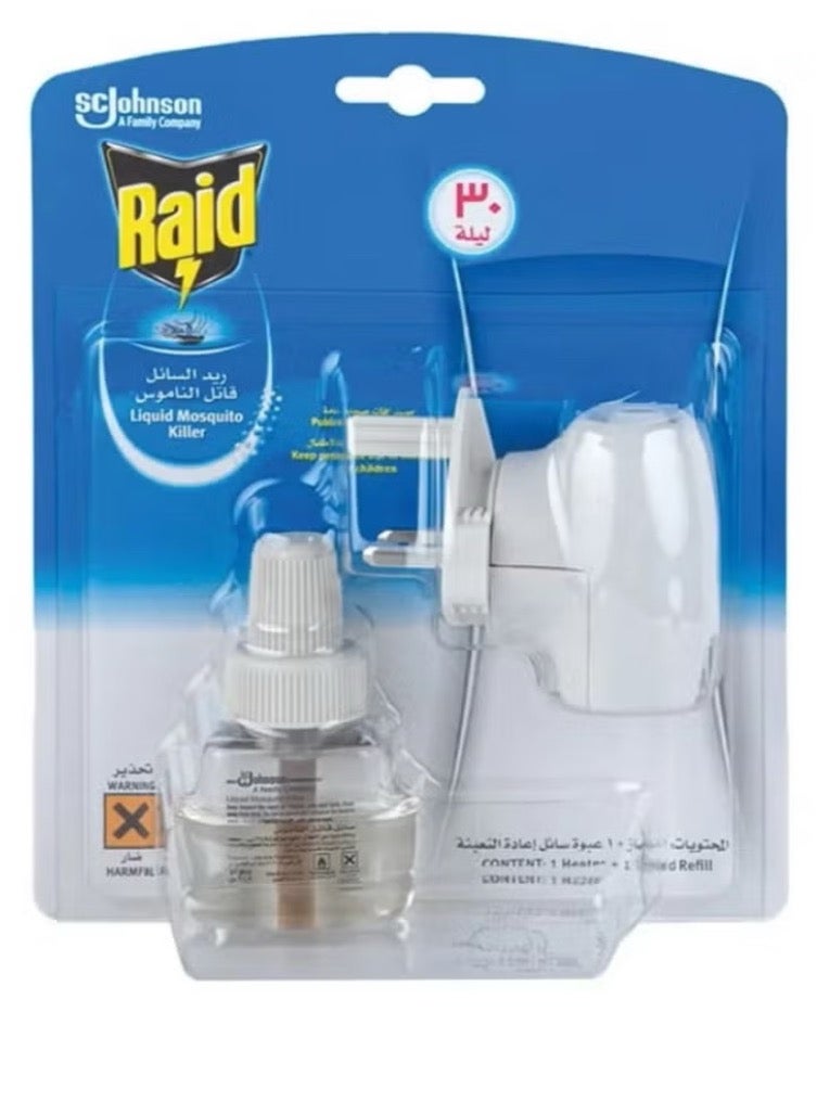 RAID Reed Mosquito Killer Liquid Insecticide 21.90ml with Device