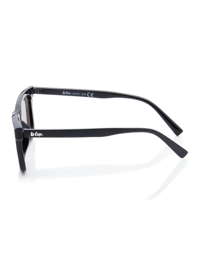 Lee Cooper Pc Sunglasses Black Frame Silver Mirror Mirror Lens 62mm  - LC1208C01