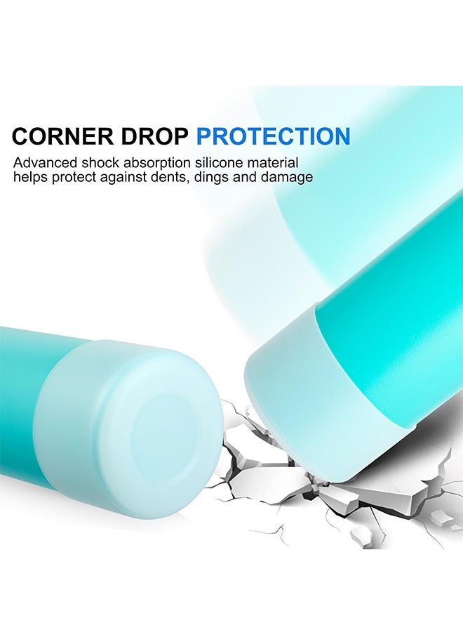 HY - Hydro Flask Boot, 12-24 OZ Hydro Sport Water Bottles Flask Anti-Slip Bottom Sleeve Cover, Compatible With Hydro Flask And More Water Bottles, Anti-Slip Bottom Sleeve Cover(Clear Color) - Image 1