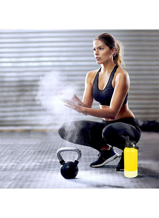 HY - Hydro Flask Boot, 12-24 OZ Hydro Sport Water Bottles Flask Anti-Slip Bottom Sleeve Cover, Compatible With Hydro Flask And More Water Bottles, Anti-Slip Bottom Sleeve Cover(Clear Color) - Image 1
