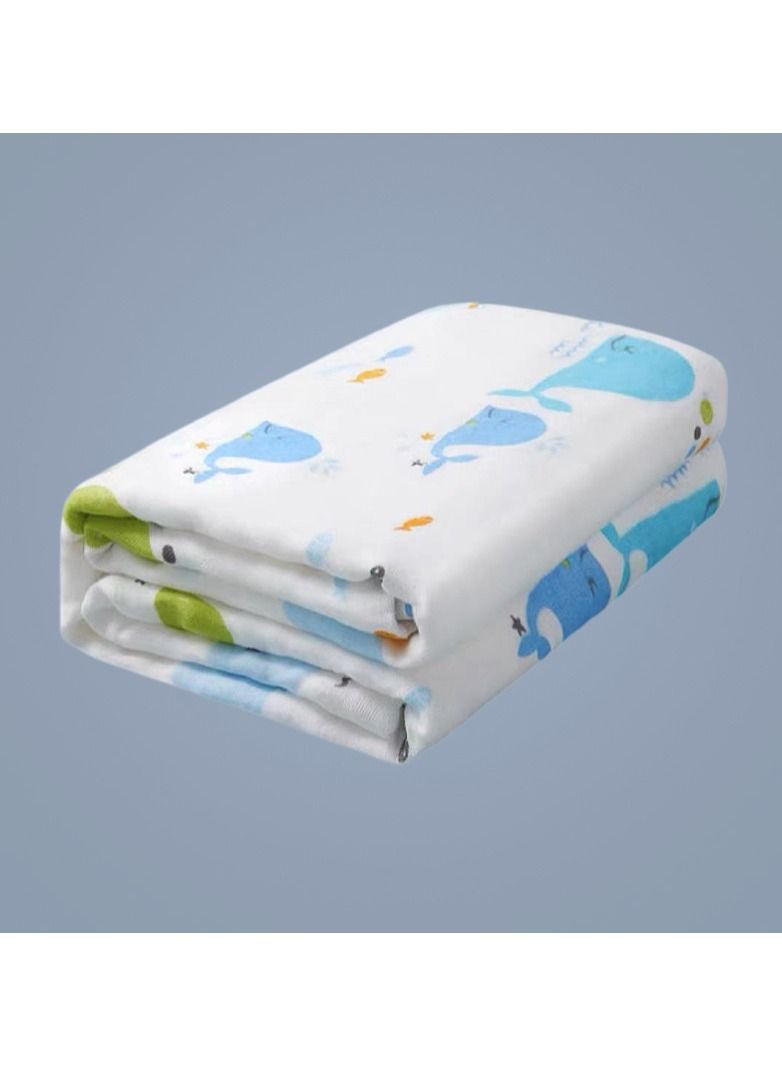 Pure Cotton Cartoon Printed Bath Towels