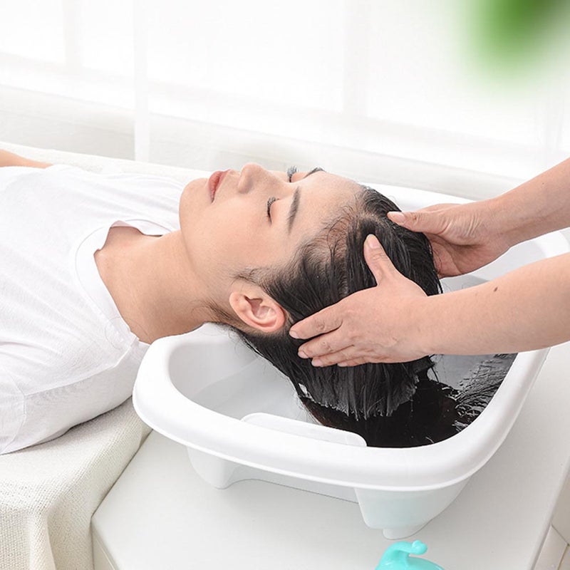 1Pc Shampoo Basin Hair Wash Bowl Portable Shampoo Tub Washing Sink - Image 4