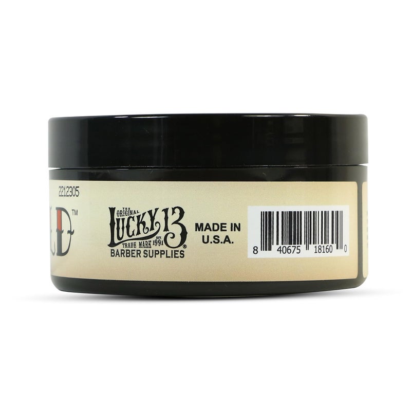 Lucky 13 Tru-Hold Heavy Grease Pomade 3.4oz | Oil Based | Heavy Hold | High Shine - Image 4