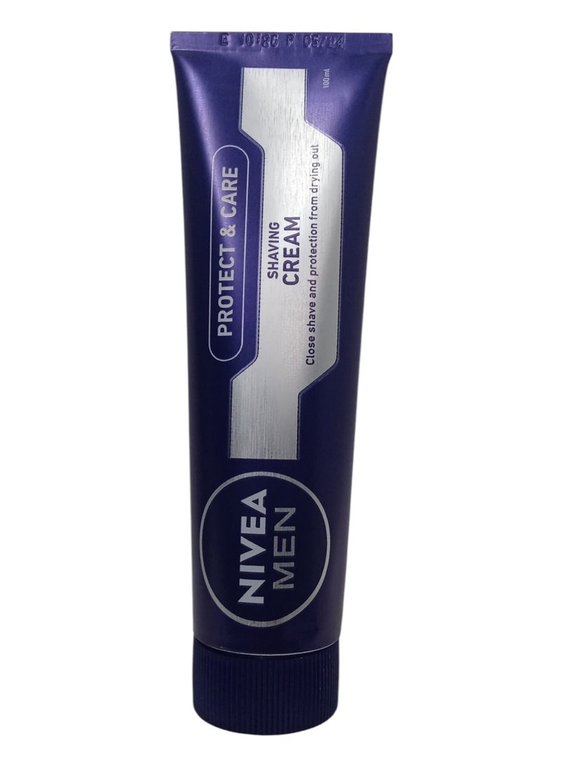نيفيا كريم الحلاقة بروتيكت اند كلير حماية وعناية للرجال 100مل - Image 2