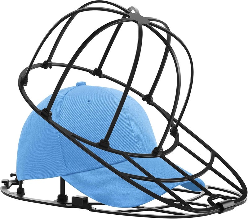 Fododo Hat Washer Cage for Baseball Caps - Black - Image 1