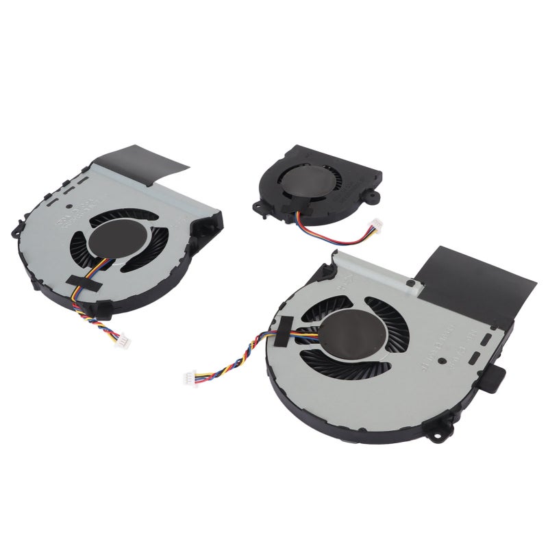 مروحة تبريد وحدة المعالجة المركزية ووحدة معالجة الرسوميات للحاسوب المحمول لجهاز Asus ROG STRIX GL703GS DS74 - مروحة مشعاع بديلة عالية المتانة بأربعة دبابيس للحواسيب المحمولة المخصصة للألعاب - Image 3