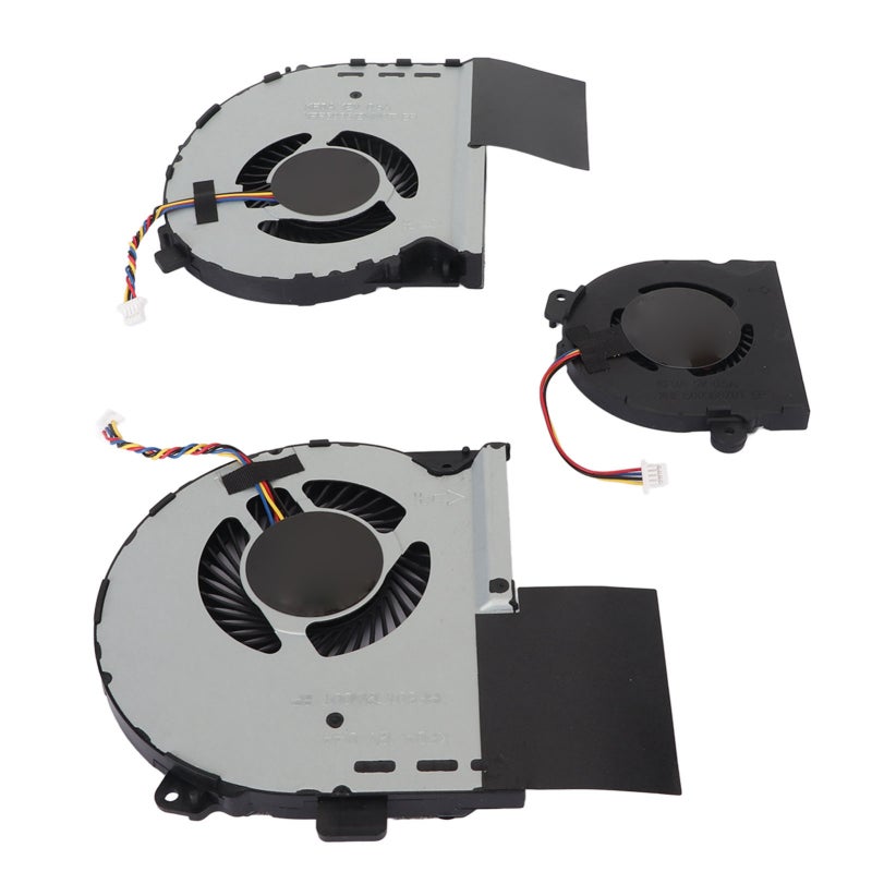 مروحة تبريد وحدة المعالجة المركزية ووحدة معالجة الرسوميات للحاسوب المحمول لجهاز Asus ROG STRIX GL703GS DS74 - مروحة مشعاع بديلة عالية المتانة بأربعة دبابيس للحواسيب المحمولة المخصصة للألعاب - Image 4