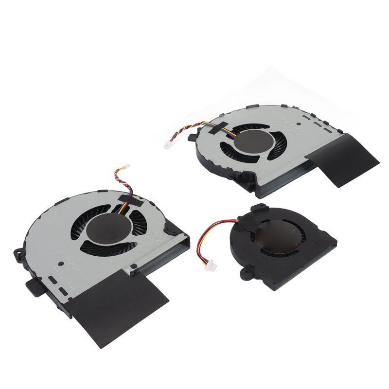 مروحة تبريد وحدة المعالجة المركزية ووحدة معالجة الرسوميات للحاسوب المحمول لجهاز Asus ROG STRIX GL703GS DS74 - مروحة مشعاع بديلة عالية المتانة بأربعة دبابيس للحواسيب المحمولة المخصصة للألعاب - Image 5