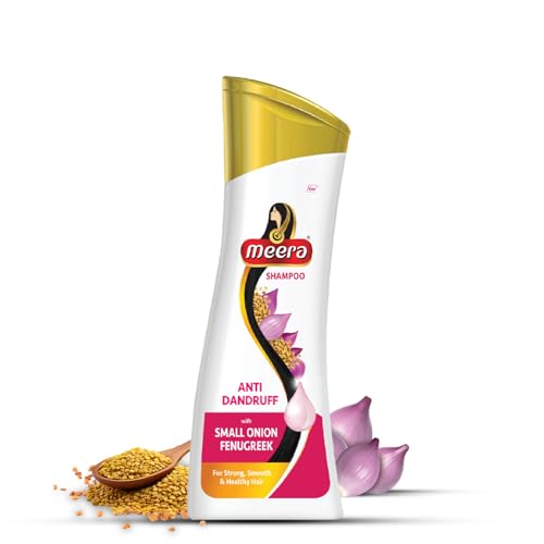 Meera Anti-Dandruff Shampoo, With Small Onion and Fenugreek, 180 ml - Image 1