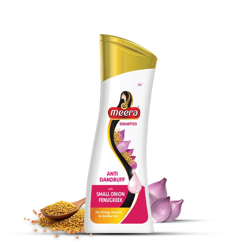 Meera Anti-Dandruff Shampoo, With Small Onion and Fenugreek, 180 ml - Image 4