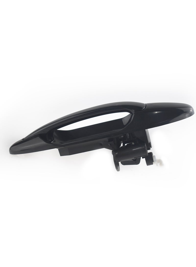 Machter Rear Right Outer Door Handle Compatible With Toyota Landcruiser 100 Series Black 1998-2007  - Image 2