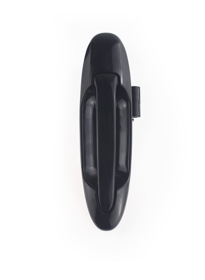 Machter Rear Right Outer Door Handle Compatible With Toyota Landcruiser 100 Series Black 1998-2007  - Image 1