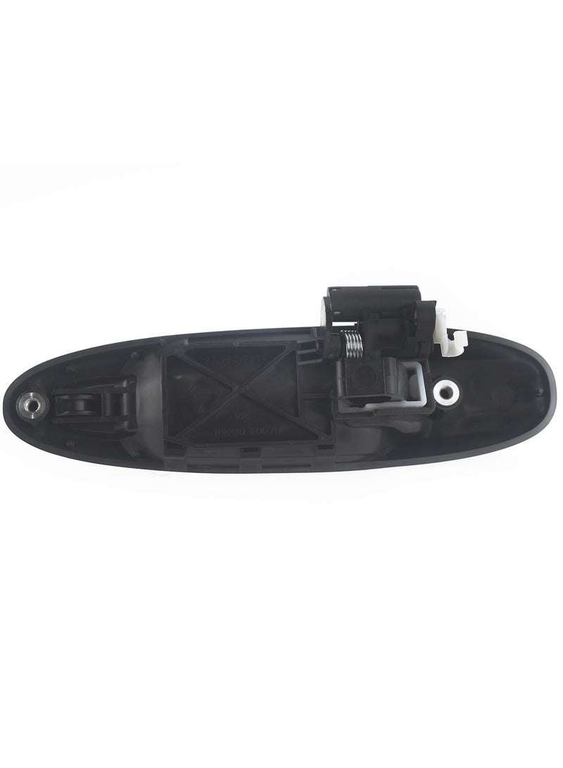 Machter Rear Right Outer Door Handle Compatible With Toyota Landcruiser 100 Series Black 1998-2007  - Image 3