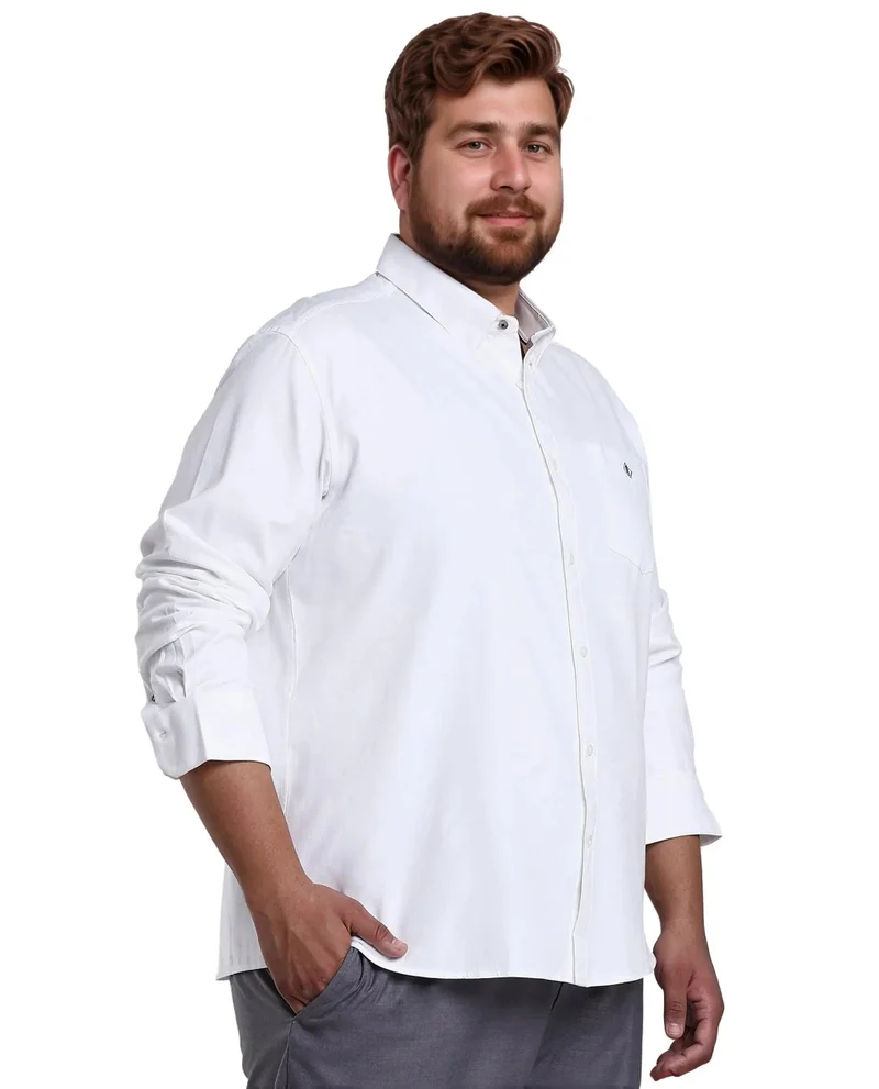 Rare Rabbit Men's Button-Down Formal Plain Shirt