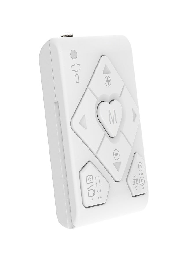 هوهم جهاز تحكم عن بعد لاسلكي بتقنية البلوتوث HRT-03 من هوهيم، متوافق مع مثبت الكاميرا الذكي iSteady XE/X2/V2/V2s/M5/M6/MT2/Q/Pro 4/Mobile+، بمدى إرسال يصل إلى 10 أمتار. - Image 3