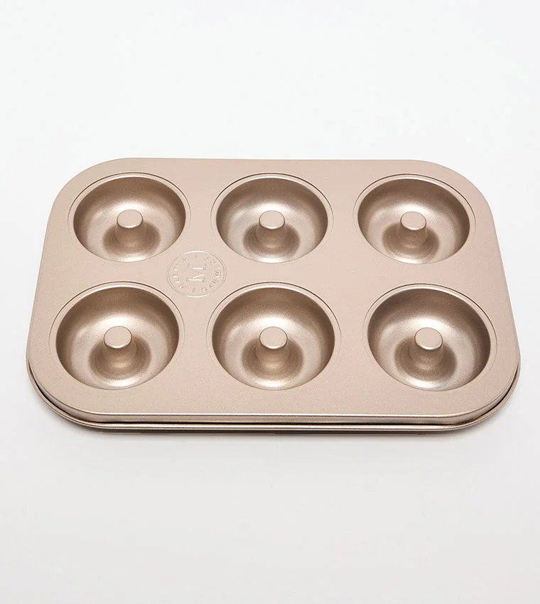 Martha stewart Donut Pan 27x19cm Gold
