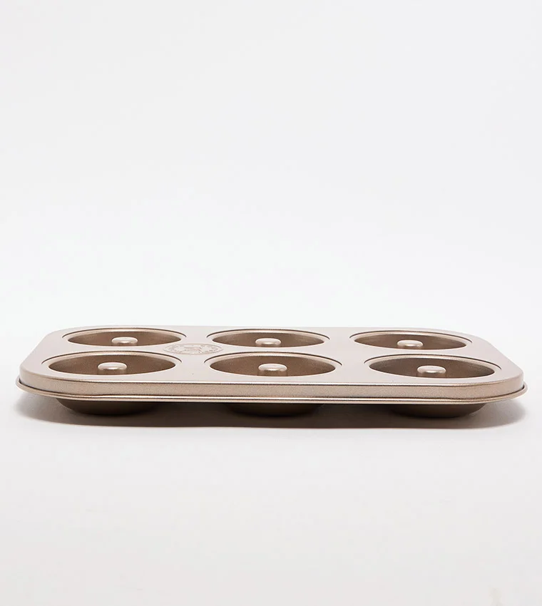 Martha stewart Donut Pan 27x19cm Gold