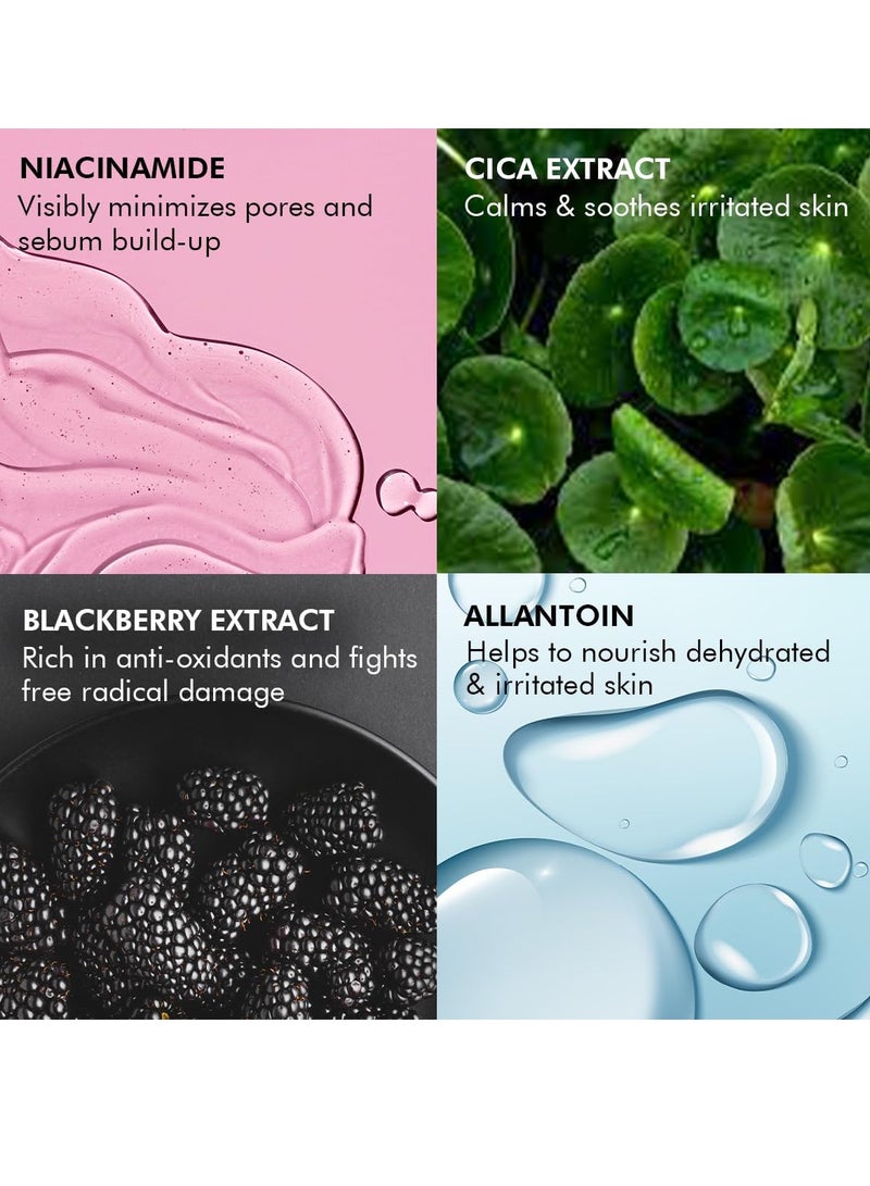 كيميائي واعي قناع تفتيح الوجه من شركة كونشس كيمست للحصول على بشرة مشرقة وصافية مع مستخلصات التوت النياسيناميد 50 جم - Image 3