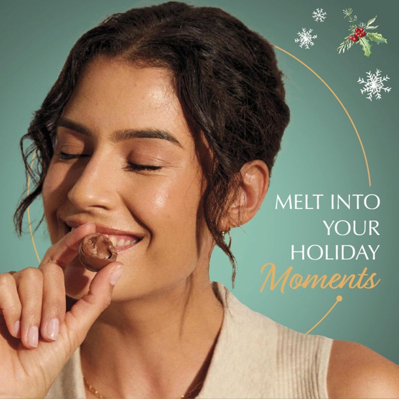 Lindt LINDOR Holiday Peppermint Assorted Chocolate Truffles - Image 5