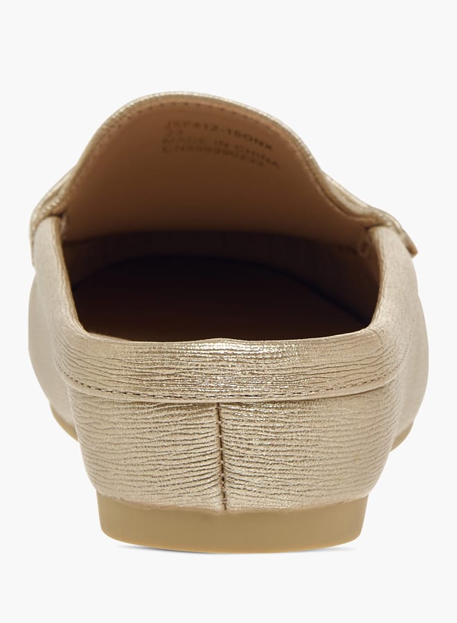 Flora Bella By Shoexpress Womens Textured Slip-On Mules  - Image 4