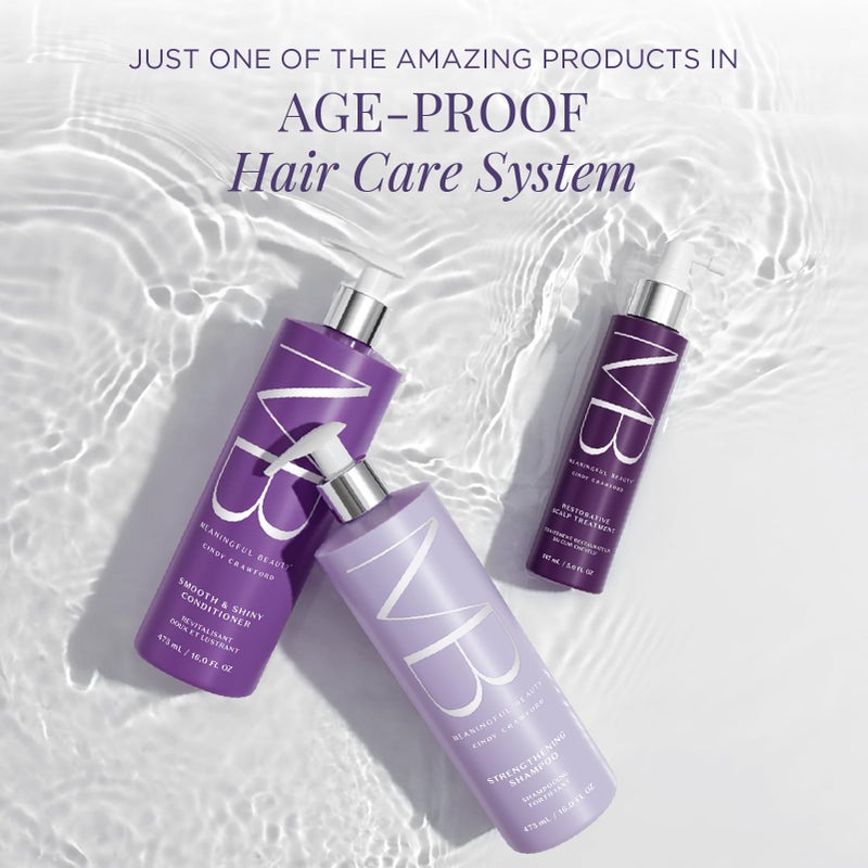 Meaningful Beauty Hair Smooth & Shiny Conditioner, 16 Fl Oz - Image 2