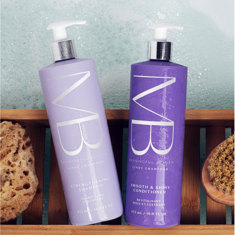 Meaningful Beauty Hair Smooth & Shiny Conditioner, 16 Fl Oz - Image 4