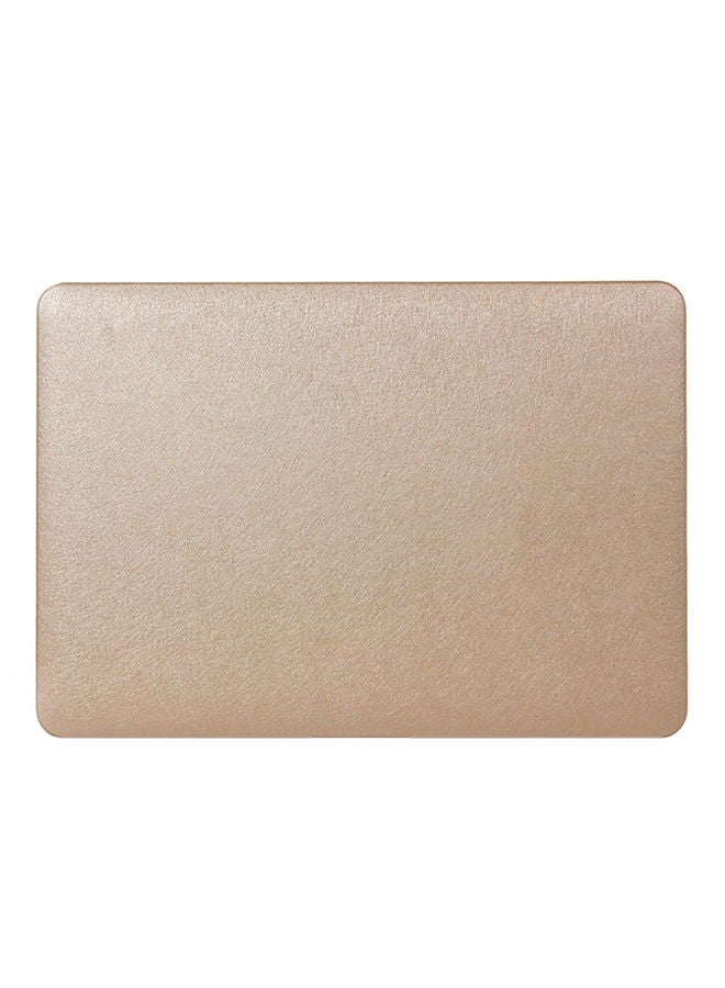 NIBEMINENT Protective Cover For Apple MacBook Retina 13.3 Inch Gold  - Image 1