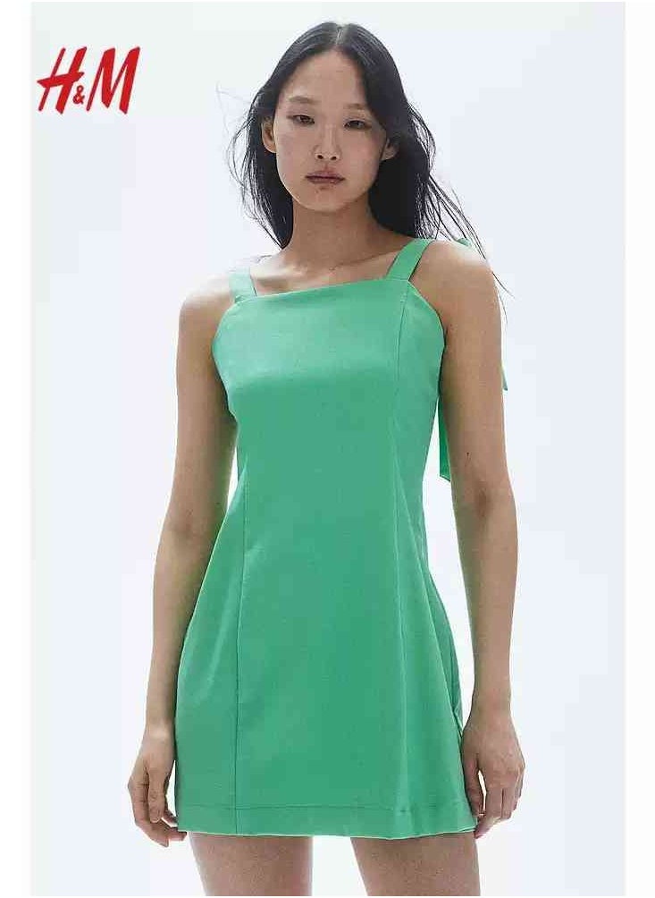 H and M - HM Women's New Loose Lightweight Comfortable And Fashionable Dress - Image 1